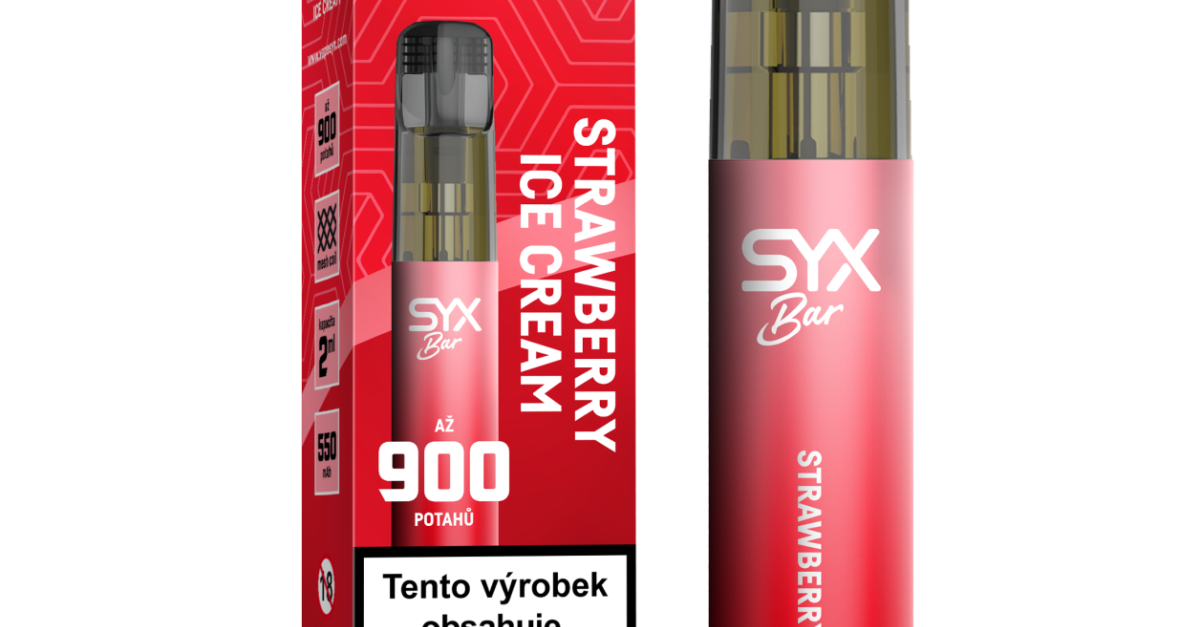 SYX BAR - Strawberry Ice Cream 20mg | Nicomania